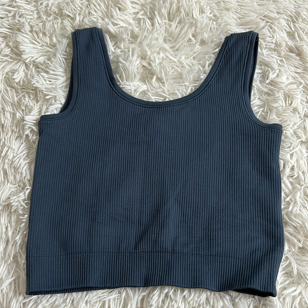 Athleta Girl brand, blue tank top